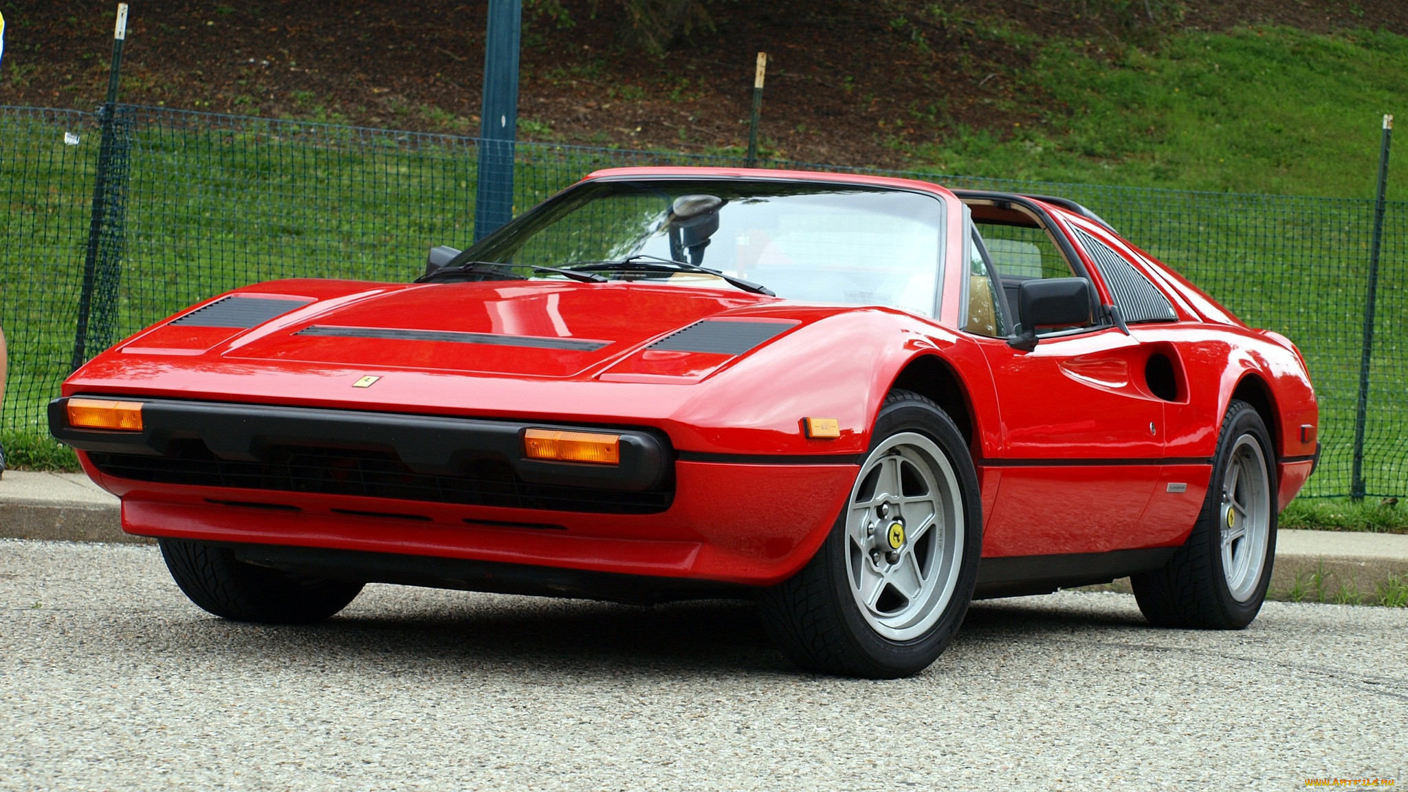 Red Ferrari 308